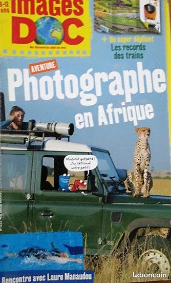 IMAGES DOC n°233 Photographe en Afrique Les records des trains L Manaudou Lombristation Papillons (image 1)