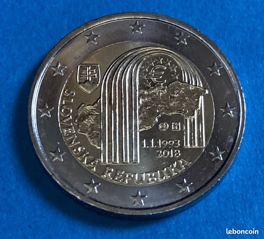 2 Euros Slovaquie 2016 Première Présidence Union Européenne - Romacoins