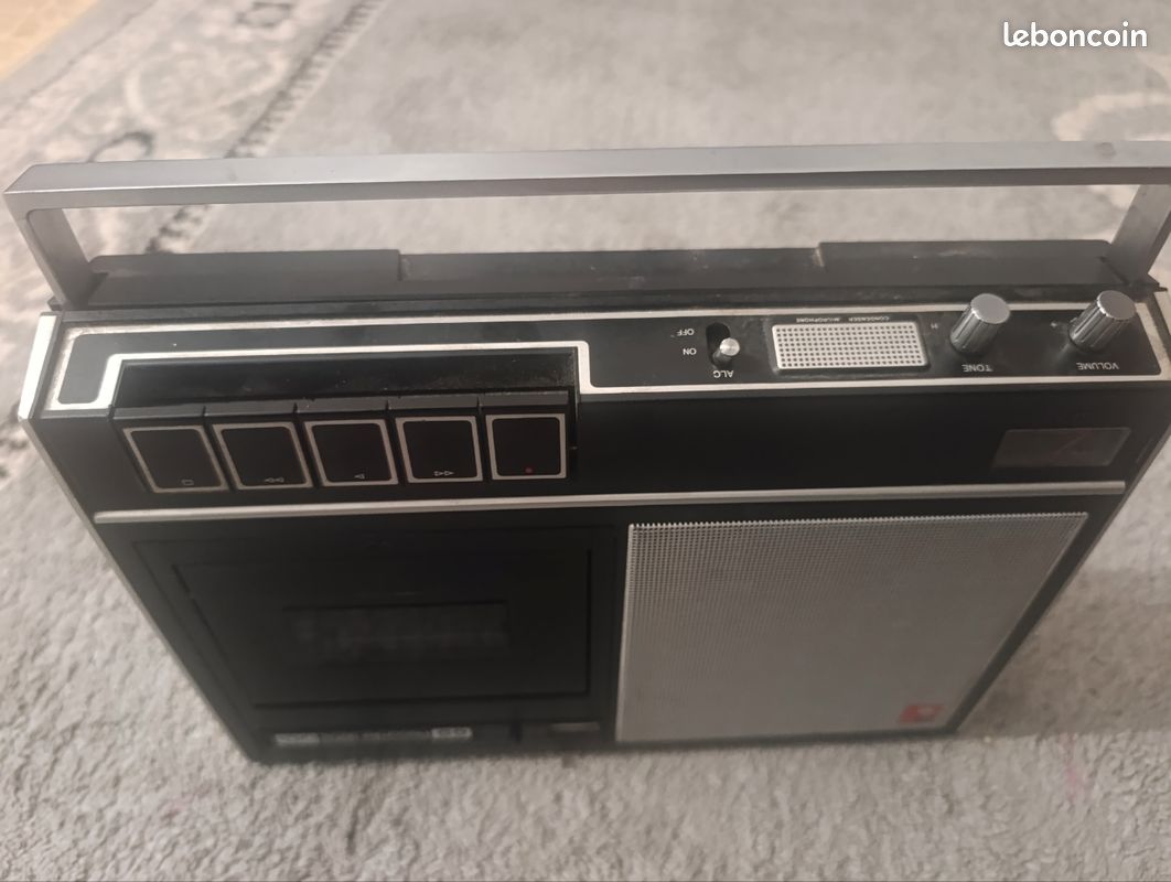 Enregistreur vintage BASF 9202 lecteur cassette , pour réparation/pièc (image 4)