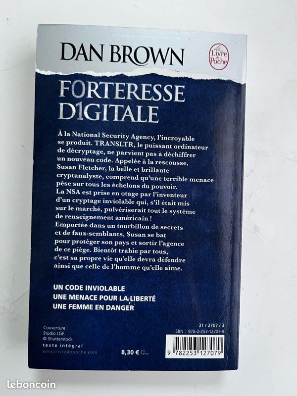Forteresse digitale, Dan Brown (image 3)