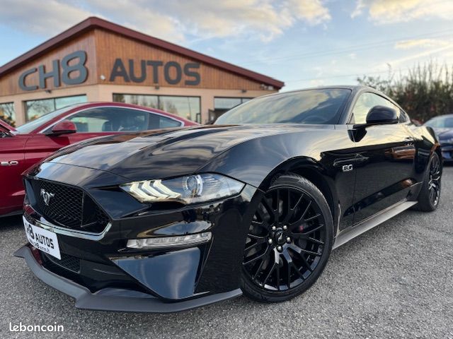 FORD MUSTANG V8 5.0 GT FASTBACK PHASE 2 BOITE AUTOMATIQUE PACK PREMIUM SYSTEME AUDIO BANG & OLUFSEN FULL BLACK * DISPO ET VISIBLE SUR NOTRE PARC* 48900 eur (image 1)