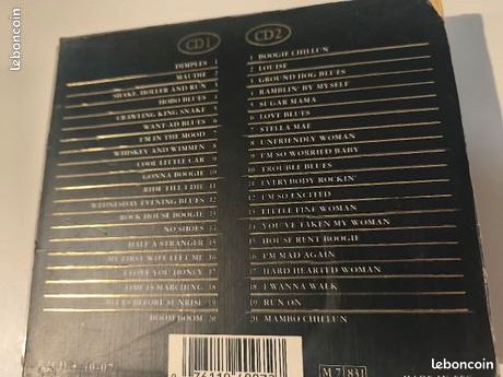 Cd double John Lee Hooker (image 2)