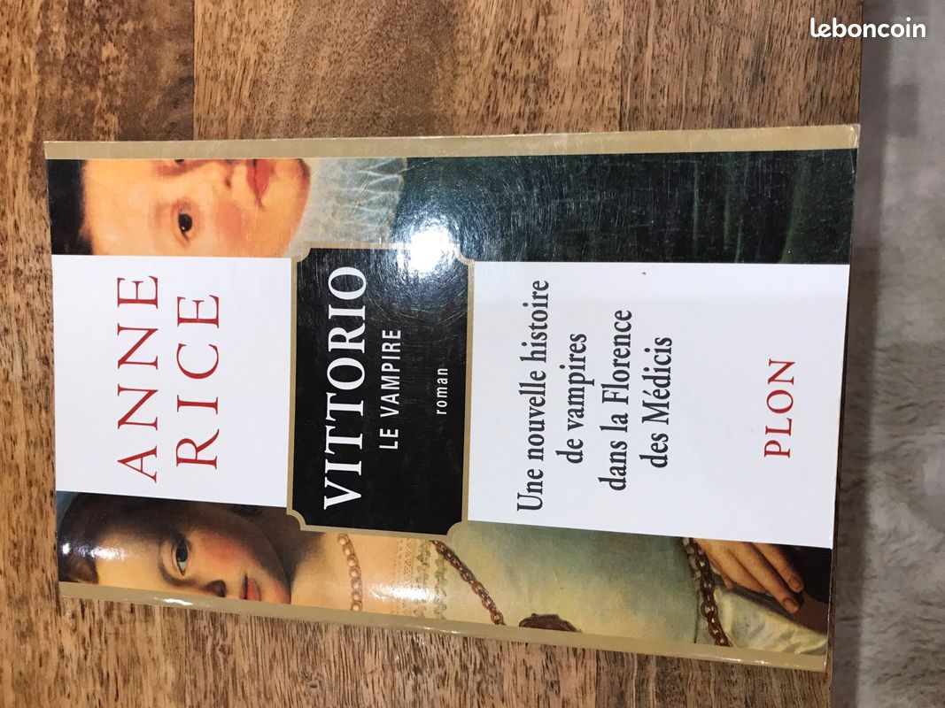 Roman broché VITTORIO LE VAMPIRE Anne RICE (image 2)