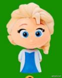 Lot de 2 Gommes Puzzle 3D : LA REINE DES NEIGES (image 2)