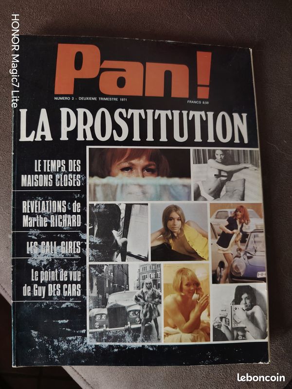 Magazine La prostitution / Pan n° 2 (1971) (image 1)