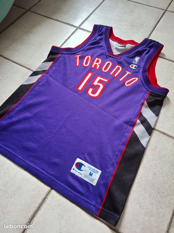 Maillot De Basket Vintage Toronto Raptors - Carter 2000 - Champion