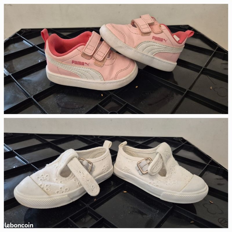 Lot chaussures bébé taille 20 Chaussures