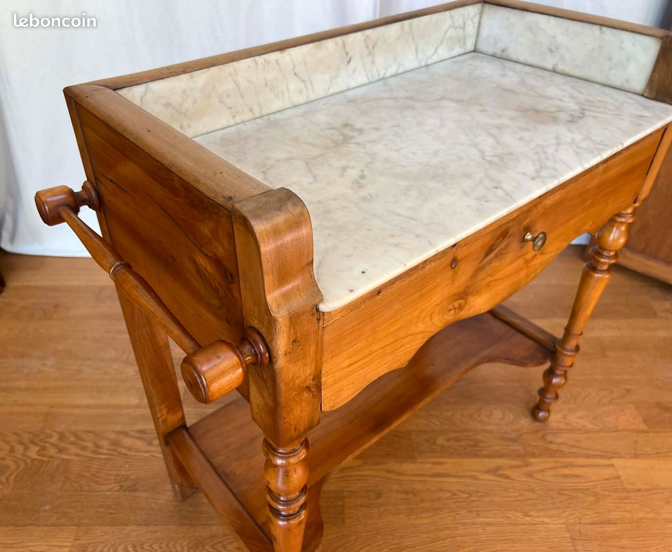 Coiffeuse/ Table de toilette ancienne, Louis Philippe (image 2)