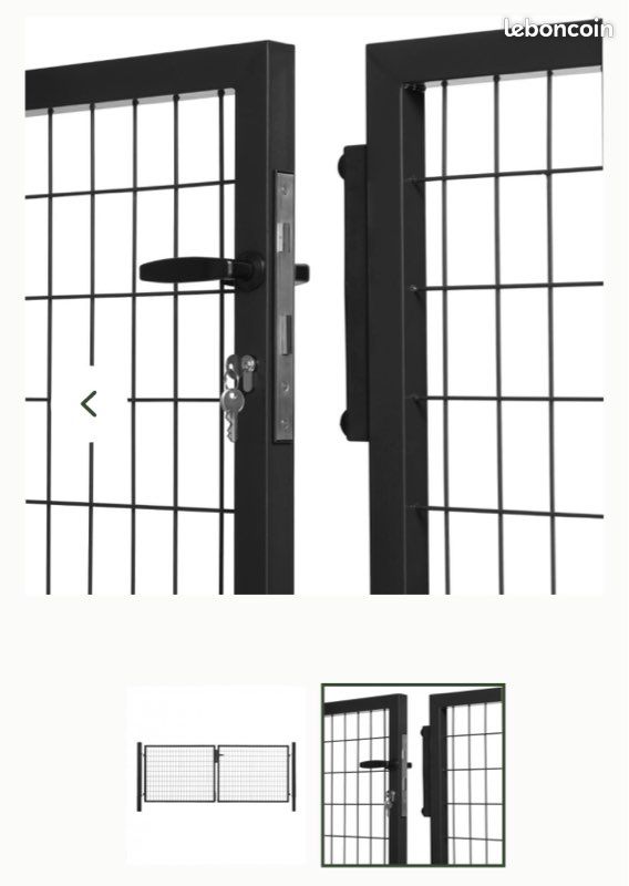 Portail 3,5m grillagé (image 1)