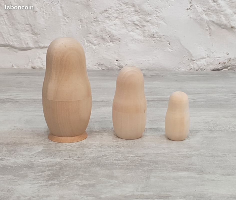 YAKELUS – Poupées Russes Matriochka 10 Pièces – Faites Main En Bois De Tilleul – Artisanat Traditionnel