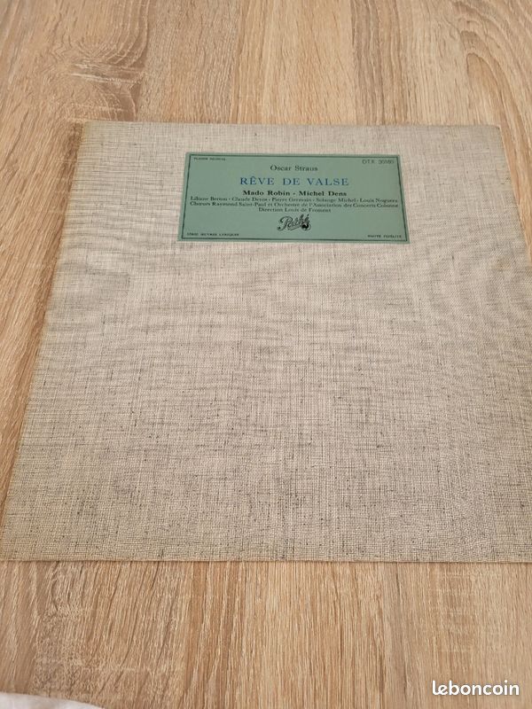 Vinyle Oscar Straus rêve de valse (image 1)
