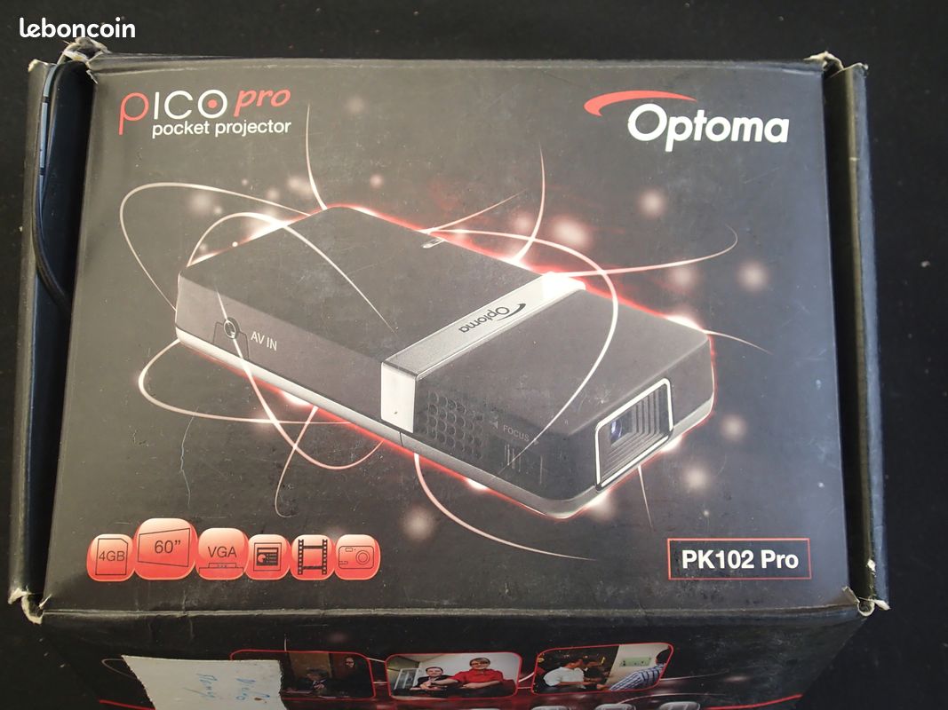 Picoprojecteur optoma pk102 pro (image 2)