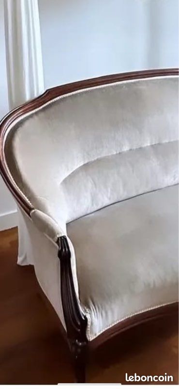 Banquette style baroque louis XV (image 4)
