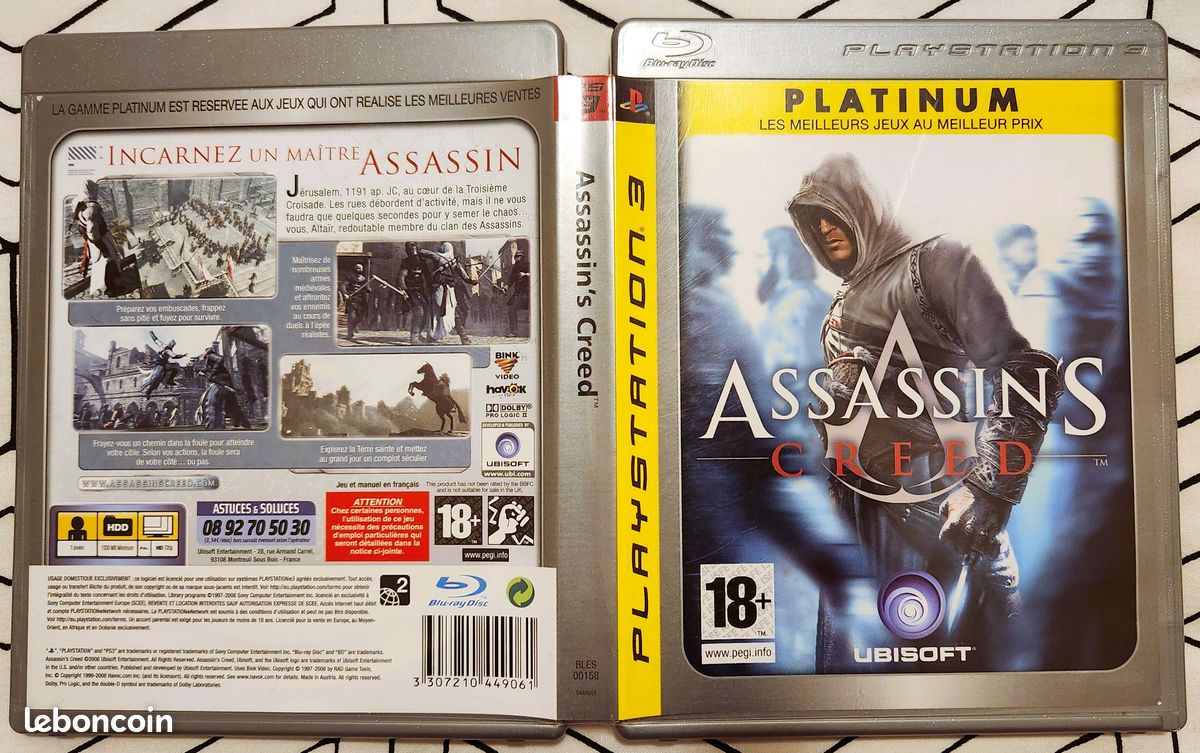 ASSASSIN'S CREED HERITAGE COLLECTION PS3 - Jeux vidéo