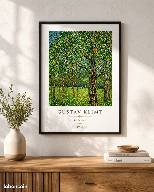 Affiche A3 inspirée de Gustav Klimt (image 1)