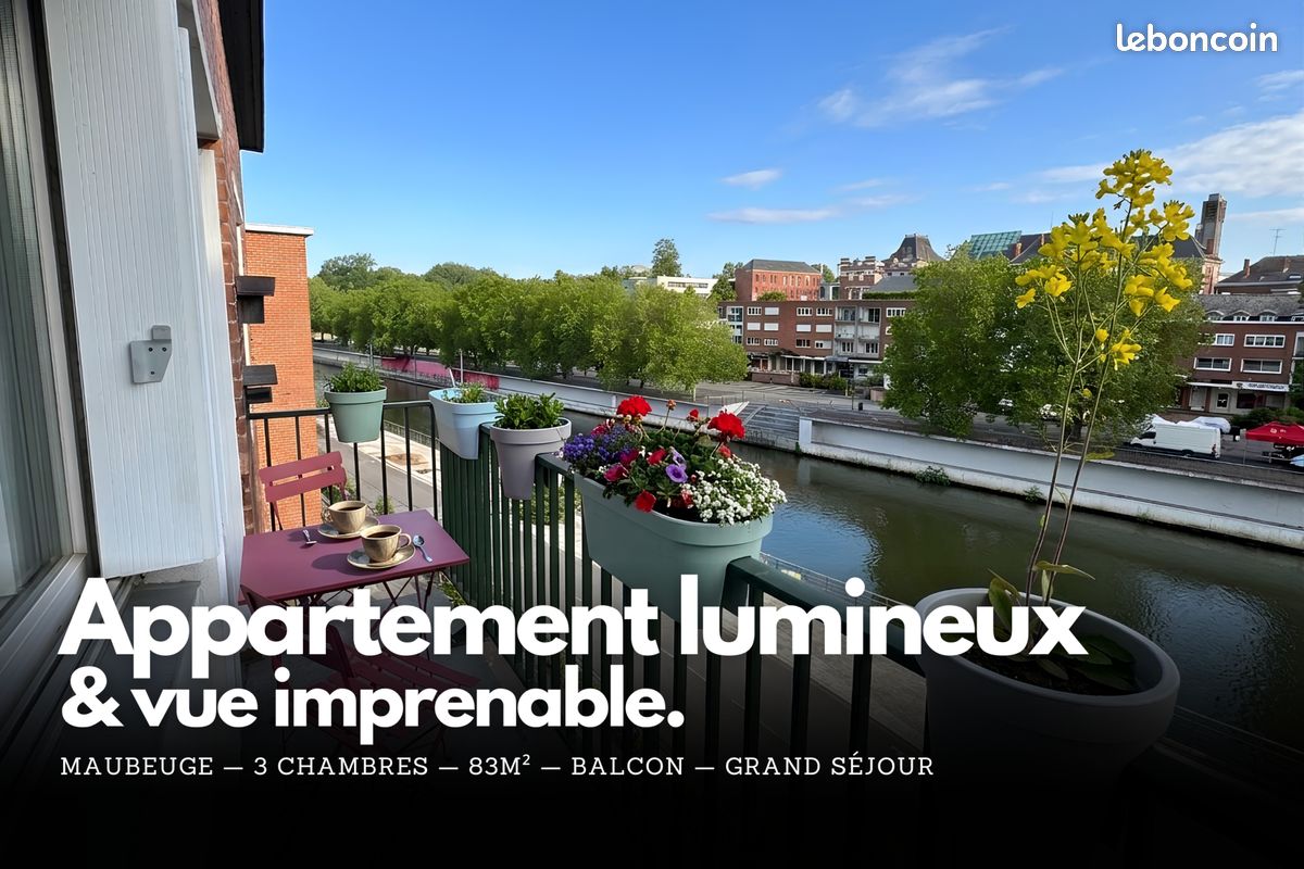 Appartement 5 pièces 85 m² · à Maubeuge · 85 m² · 88 000 €
