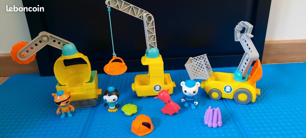 Lot de 3 Gup travaux des octonauts (image 2)