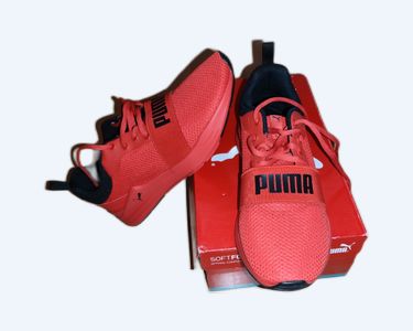 Baskets PUMA Wired Run Rouge Chaussures