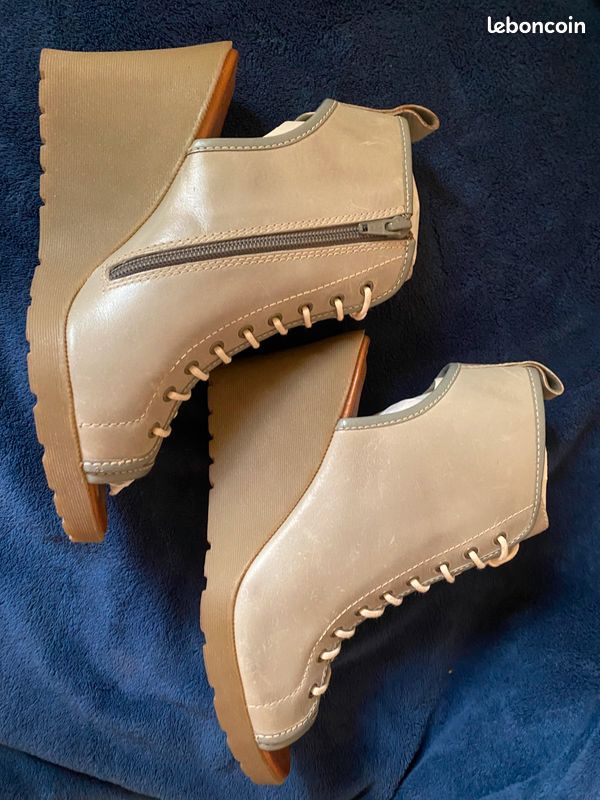 Dr doc Martens talons compensés 39 neuves (image 3)