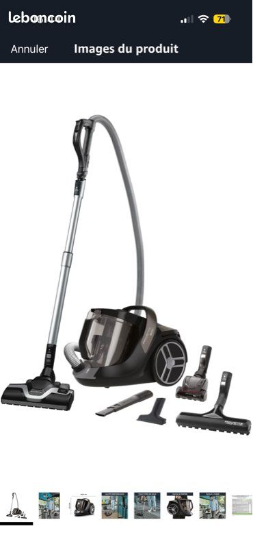 Rowenta Silence Force Cyclonic Aspirateur sans sac, Aspirateur