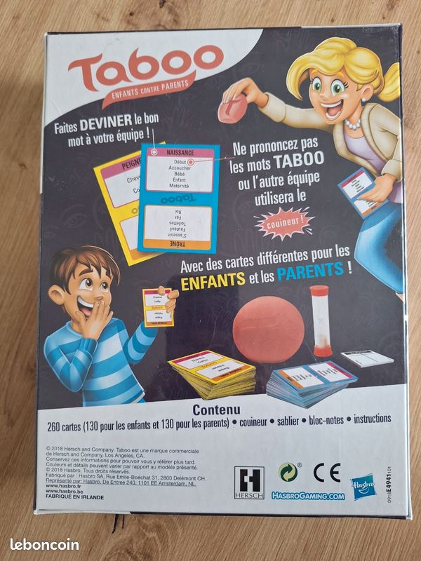 Taboo Enfants contre Parents neuf sous blister (image 2)