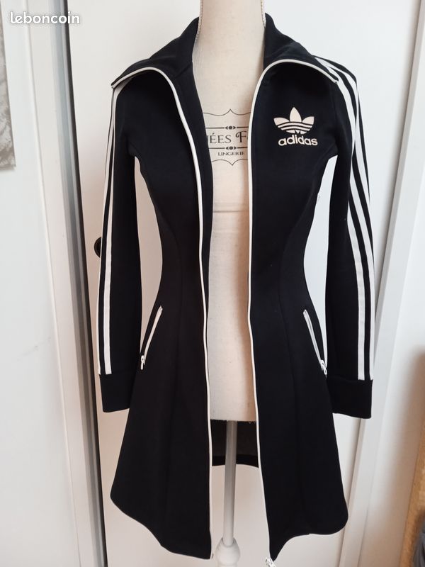 Veste longue ADIDAS vintage femme Vêtements