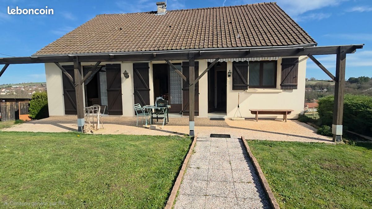 Maison 4 pièces 82 m² · à Saint-Germain-des-Fossés · 82,3 m² · 162 000 €