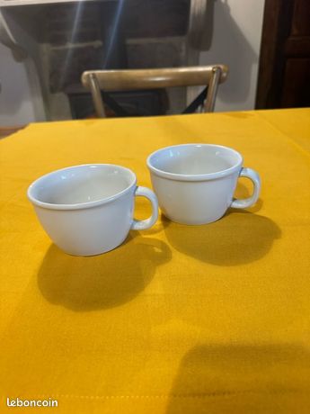 Lot BODUM – 7 Tasses à Expresso + 1 Mug Bistrot, Design Verre/noir