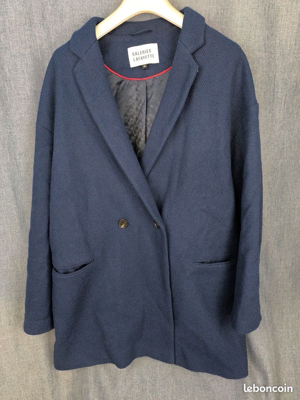 Veste de costume homme hiver taille 42 galeries Lafayette Vêtements