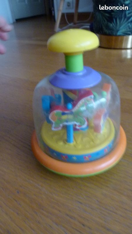 Ancien jouet vintage toupie vintage pas en état de marche Jeux