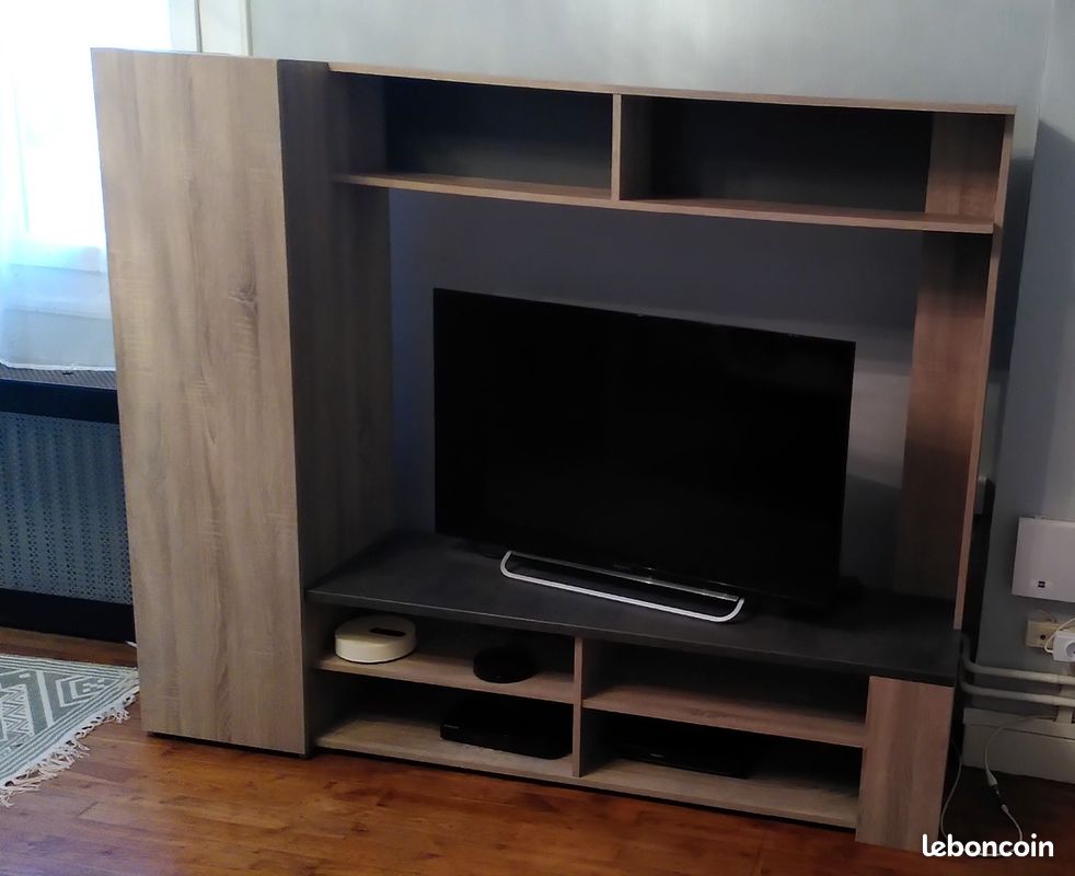 Meuble télé avec rangement fermé - 50 (image 1)
