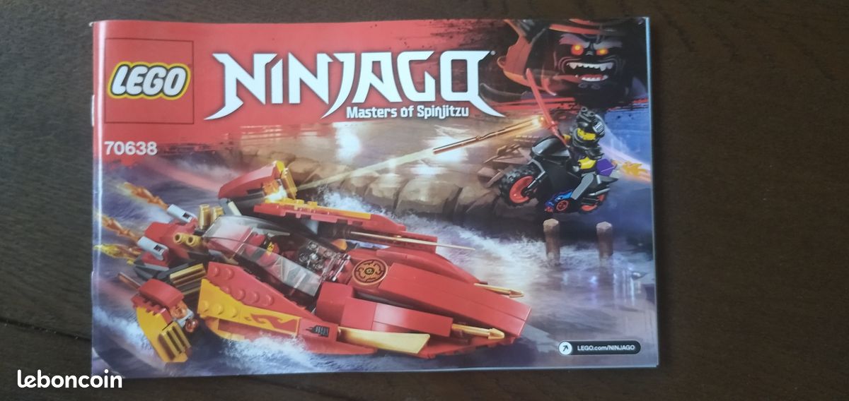 Lego Ninjago bateau katana (image 4)