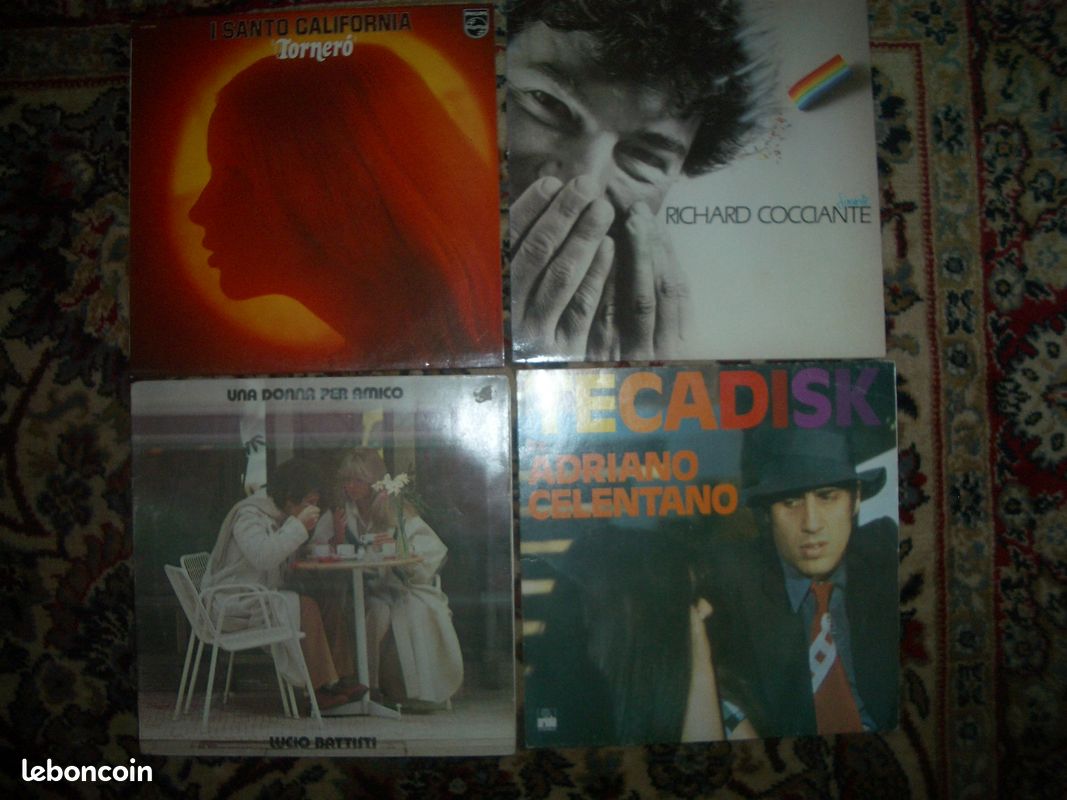 Lot disco vinyle italie (image 1)