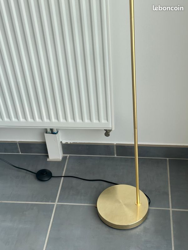Lampe/Lampadaire doré (image 4)