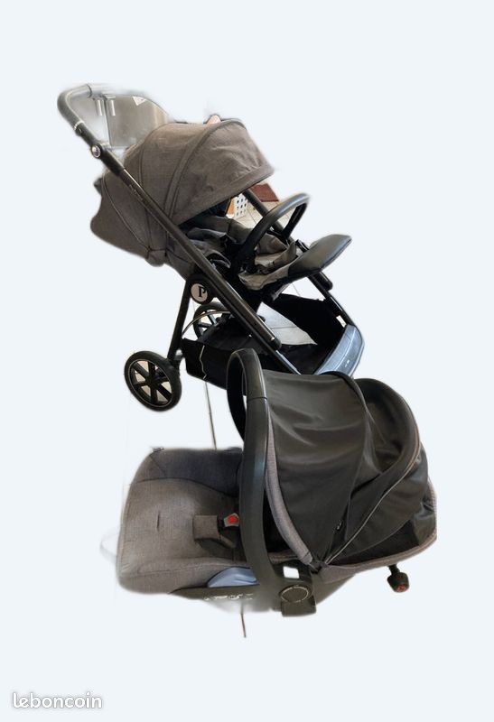 Poussette + coque peg perego (image 1)