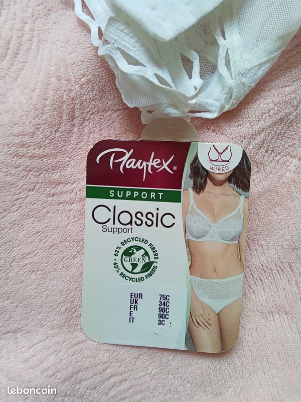 Soutien gorge, 90C , Playtex, neuf (image 5)