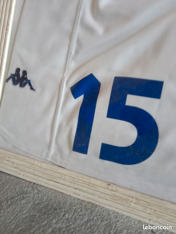 VINTAGE Short de FOOTBALL porté par Léonardo BONNUCCI avec l'équipe D'ITALIE lors de l'EURO 2012 (Maillot) EXCEPTIONNEL A NE PAS RATER Avec ou sans cadre (image 2)