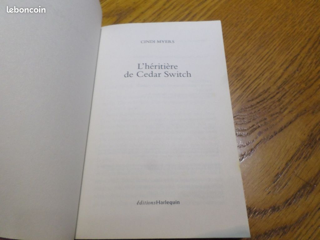 L'héritière De Cedar Switch Cindi Myers (image 2)