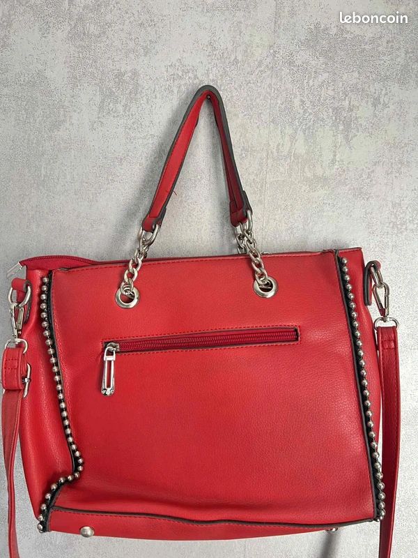 Sac à Main / Bandoulière Flora & Co Couleur Rouge Bon Etat (image 2)