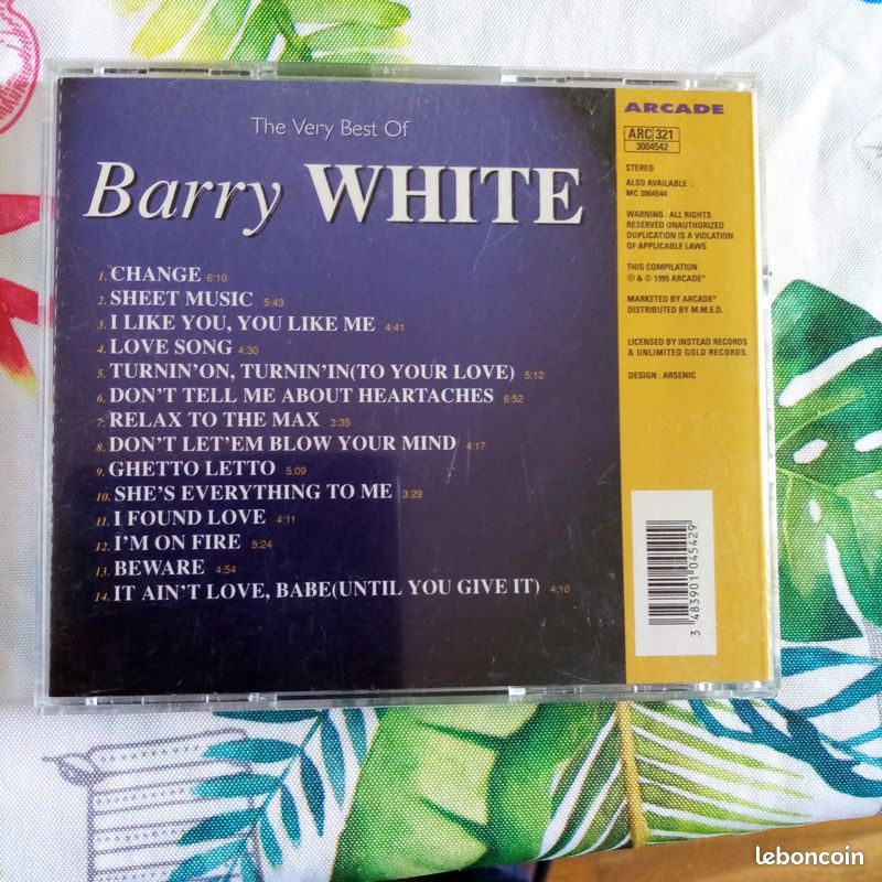 CD " Barry White " (image 2)