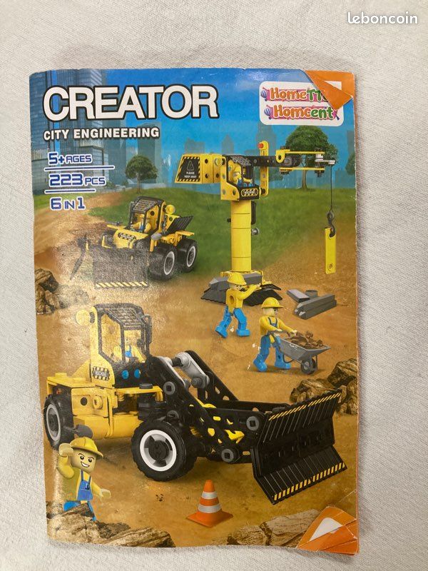 Lot de pièces de construction – type Mécano & Creator (image 2)