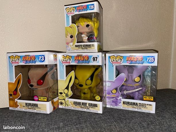 Mô Hình Chính Hãng Funko Pop Animation Naruto Shippuden - Kurama  Maje Attire Susano O 725 Tem Se Box 6 10