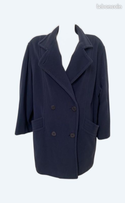 Manteau en laine et cachemire (image 1)