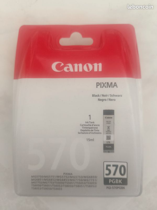 Canon PIXMA 570 black (image 1)