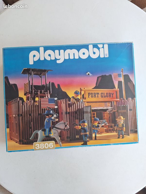 PLAYMOBIL 5245 Großes WesternFort mit Wachturm und Gefängnis