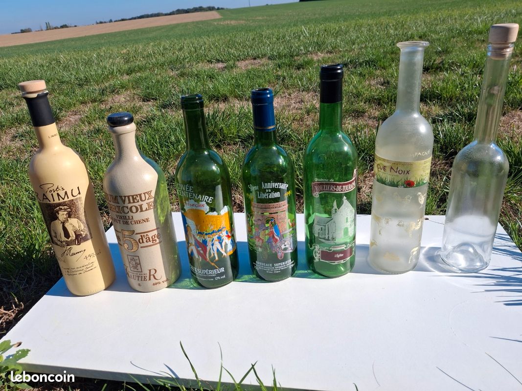 Lot de 7 bouteilles de collection (image 1)