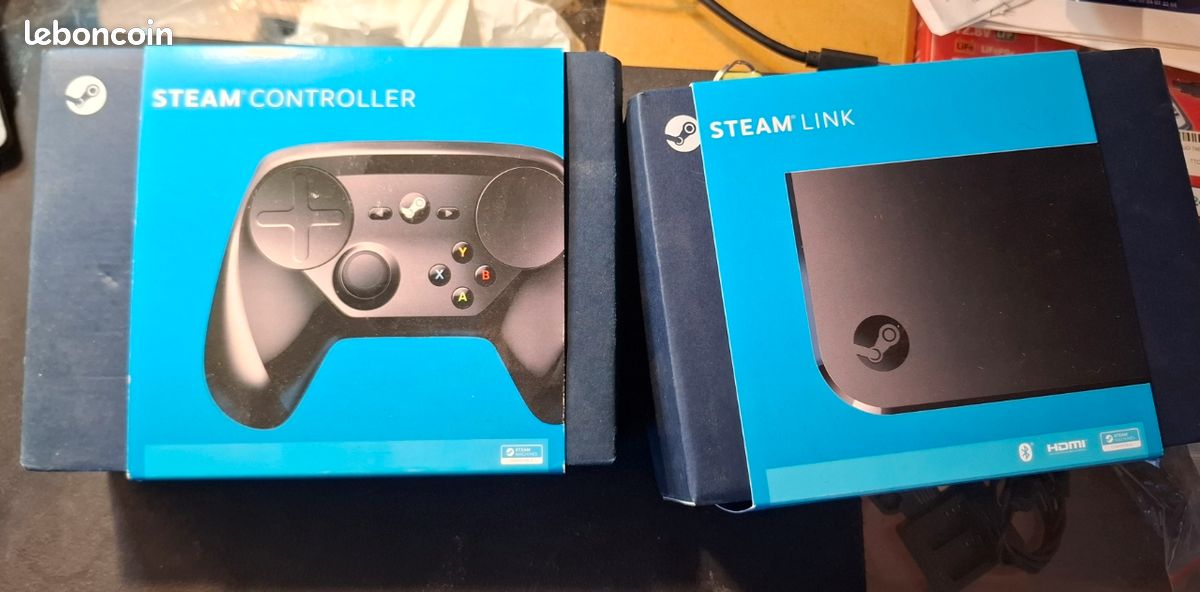 Steam Link Valve – Boîte Complète Avec Accessoires – Streaming De Jeux PC – Occasion
