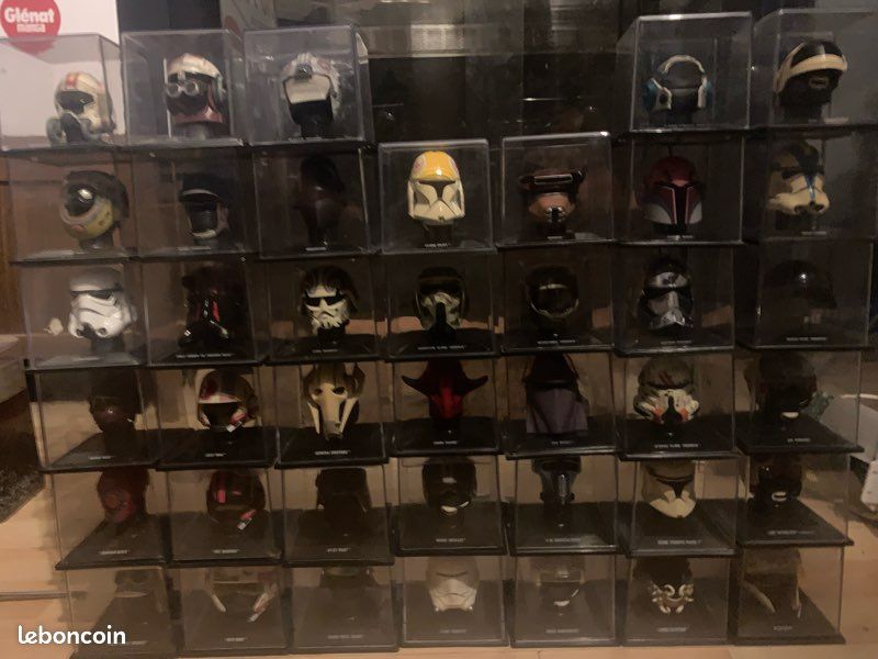 Collection de 40 casques Star Wars Altaya Helmet Collection 1/5 – Rare (image 8)