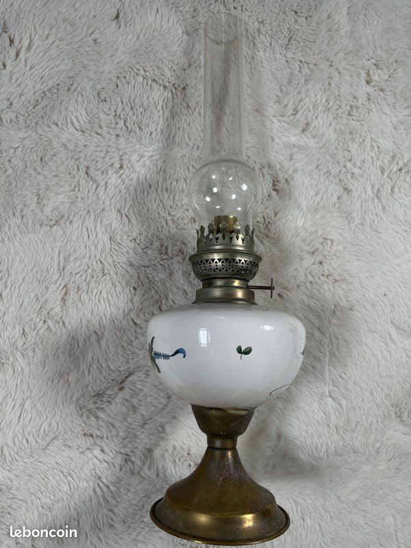 Lampe à pétrole Peinte (image 2)
