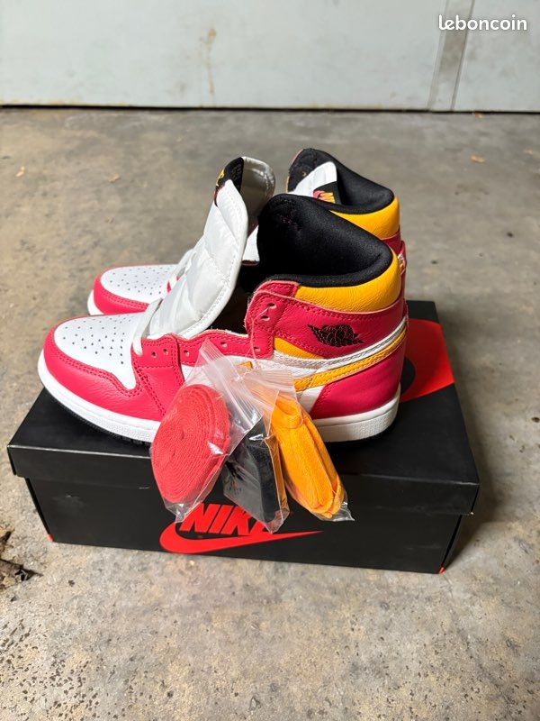 👟 Nike Air Jordan Mid Light Fusion Red – Taille 38 – Neuve